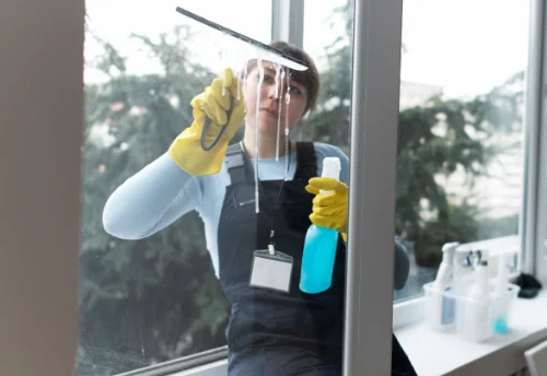 Nettoyage de vitres intérieures et extérieures à l'Isle-d'Espagnac
